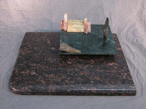 Floating Garden-Marble and Granite_ 21 x23x9 in_view2